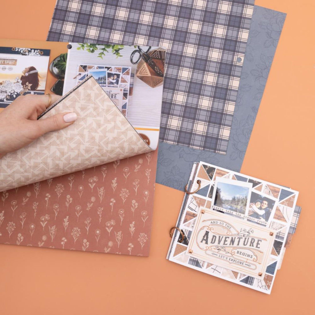 Urban Street Premium Paper / Paquete Papel Premium Calle Urbana 12 x12" Papel DCWV