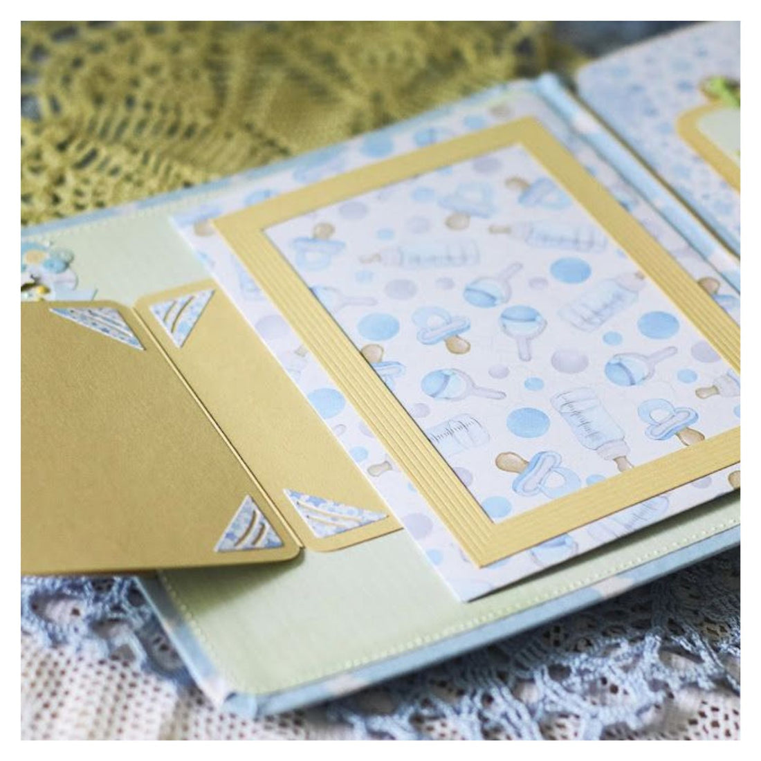 Linen Closet Solid Cardstock Stack / Paquete Cartulina Colores Pastel 12 x12" Papel DCWV