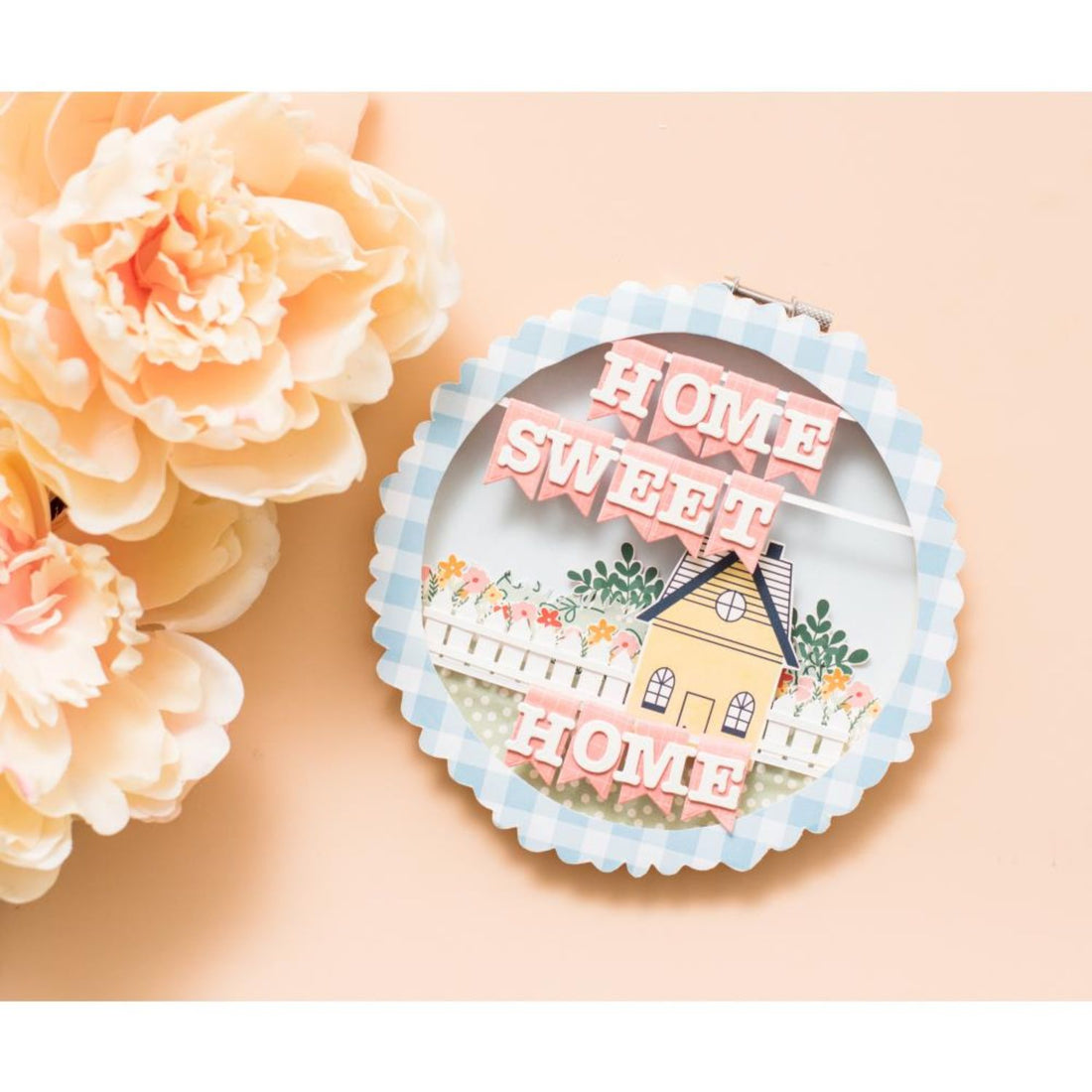 Humble Abode Cardstock Stack / Paquete Cartulina Morada Humilde 12 x12" Papel DCWV