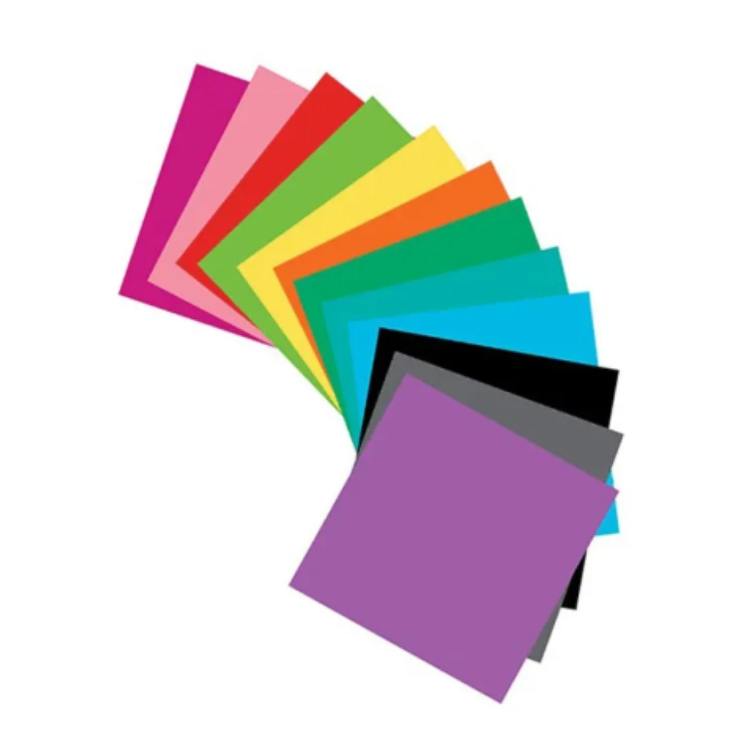 Pastels &amp; Brights Solid Cardstock Stack 6&quot; / Paquete Cartulina Pasteles Y Brillosos Papel DCWV