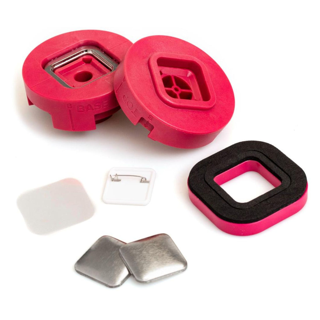 Button Press Square Insert / Adaptador Cuadrado Accesorios We R Memory Keepers