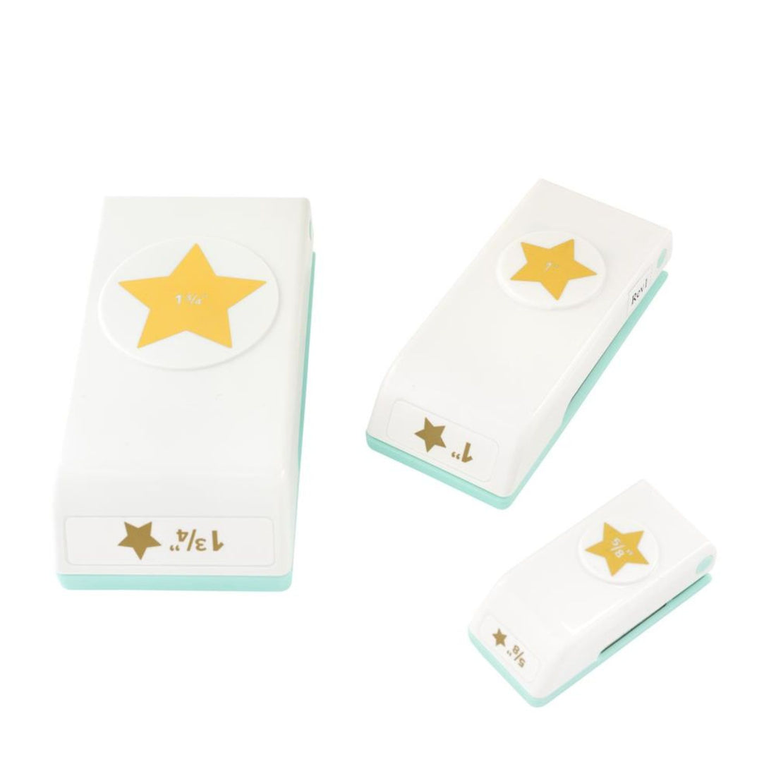 Layering Punches Stars / 3 Perforadoras de Estrellas Perforadoras We R Memory Keepers