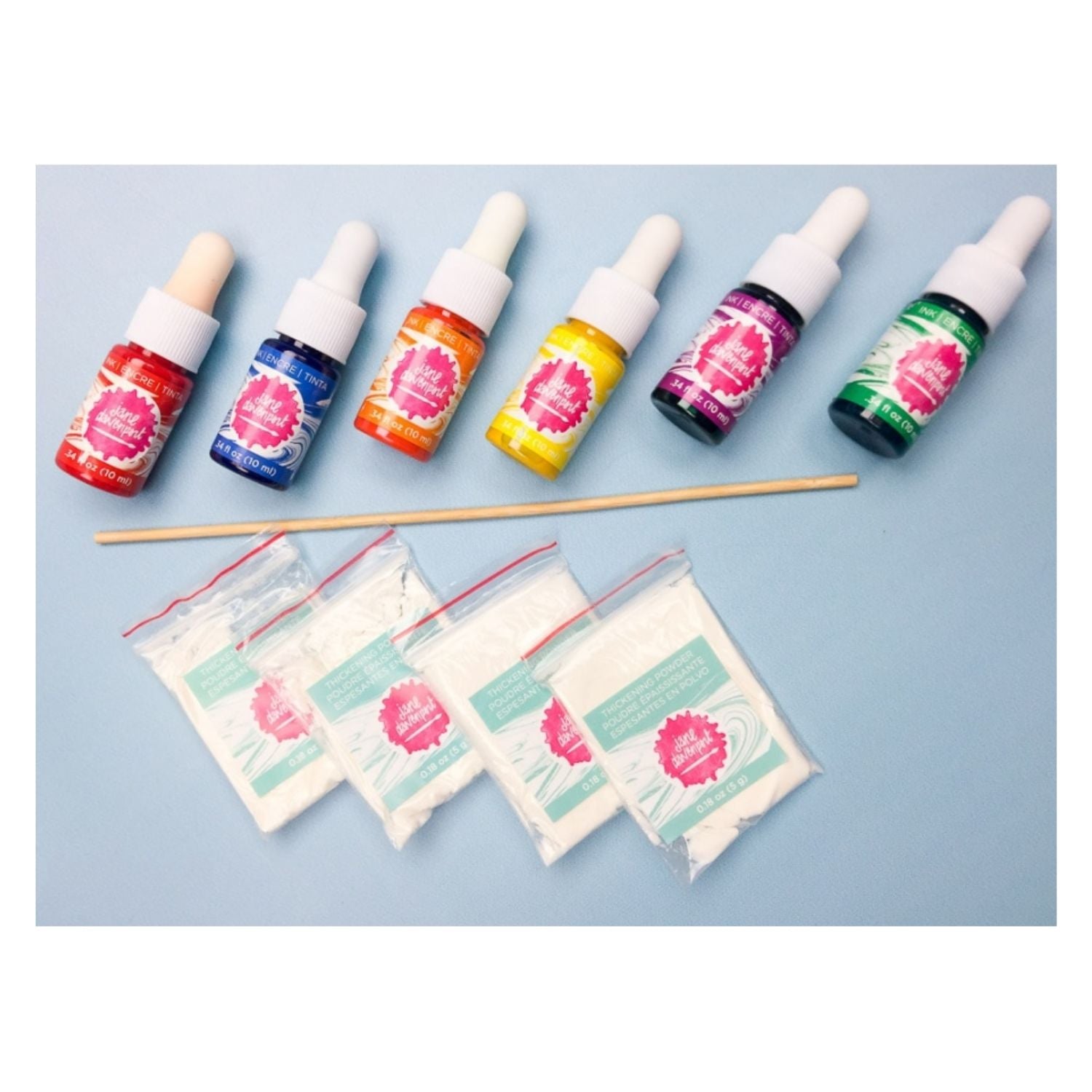 Marbling Kit / Kit de Acrílico para Marmoleado Acrìlicos Jane Davenport