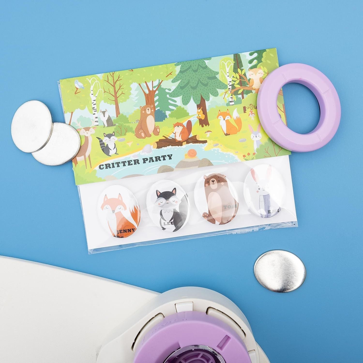 Button Press Inserts Small Oval / Inserto de Ovalo Chico Button Press Accesorios para Suajadoras We R Memory Keepers