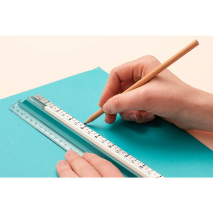 Comfort Craft Easy Grip Ruler 12&quot; / Regla Agarre Confortable Herramientas We R Memory Keepers