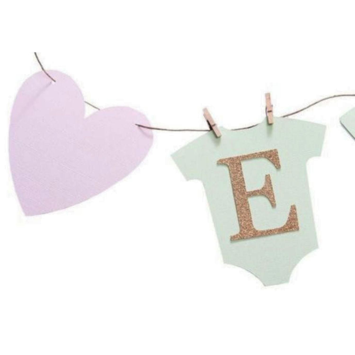 Pink Glitter Clothespins / 15 Mini Pinzas Rosas con Brillo Adornos / Embellishments Jolee&