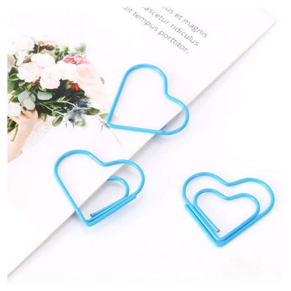 Blue Heart Clips / Clips de Corazón Azul Agendas y Journals Studio 112