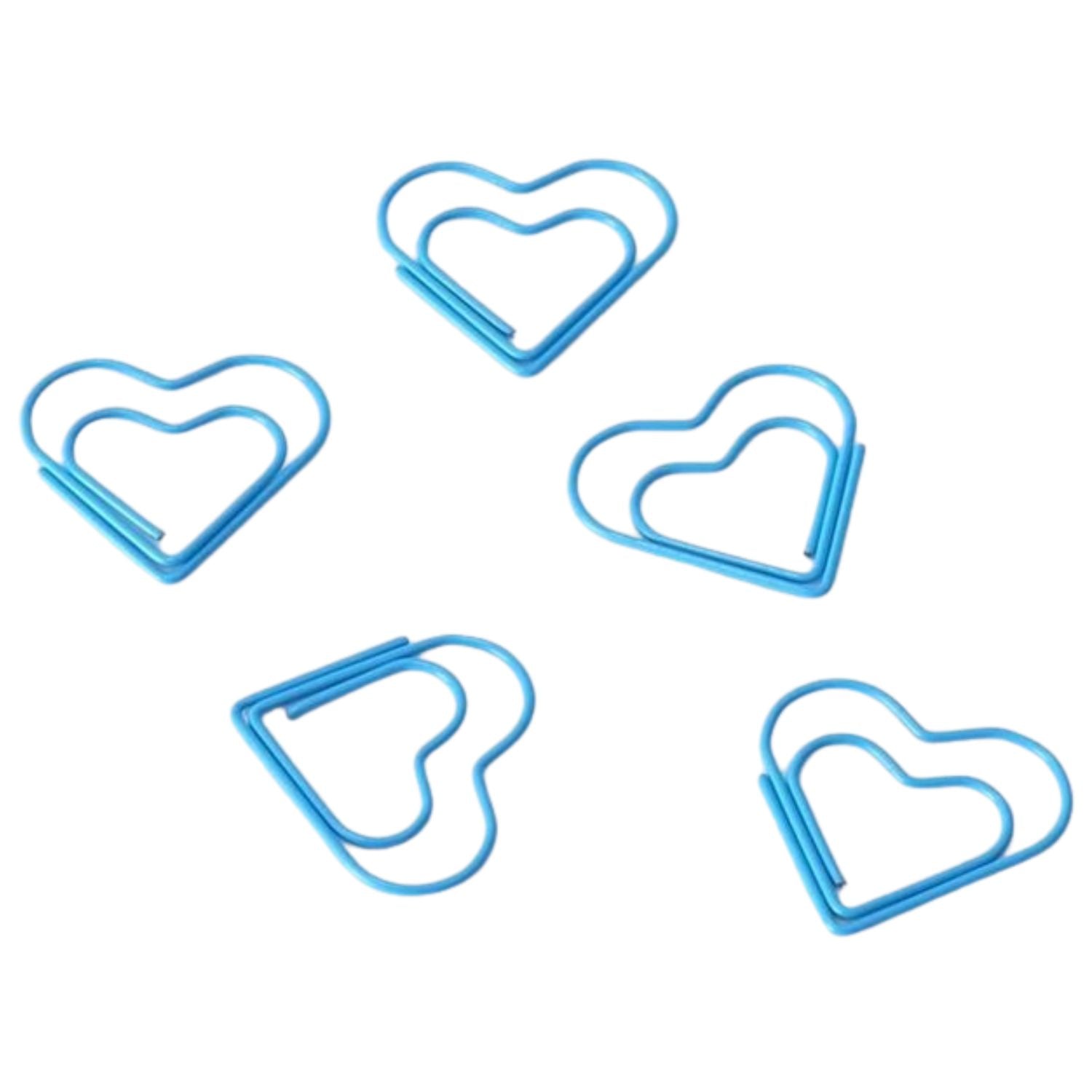 Blue Heart Clips / Clips de Corazón Azul Agendas y Journals Studio 112