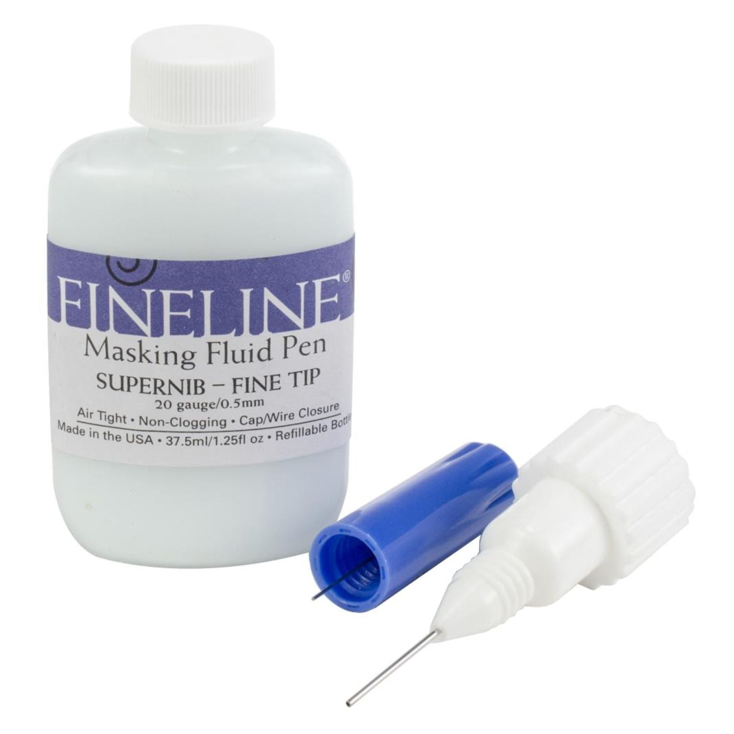 Masking Fluid / Líquido Enmascarador Punta Fina Medios Mixtos y Pastas Texturizadoras Fineline Applicators