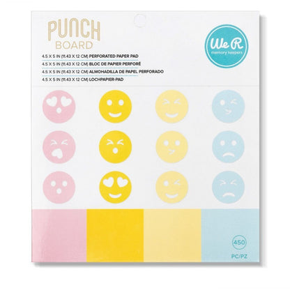 Emoji Punch Board / Tabla Para Hacer Caritas Herramientas para Planners y Journals We R Memory Keepers