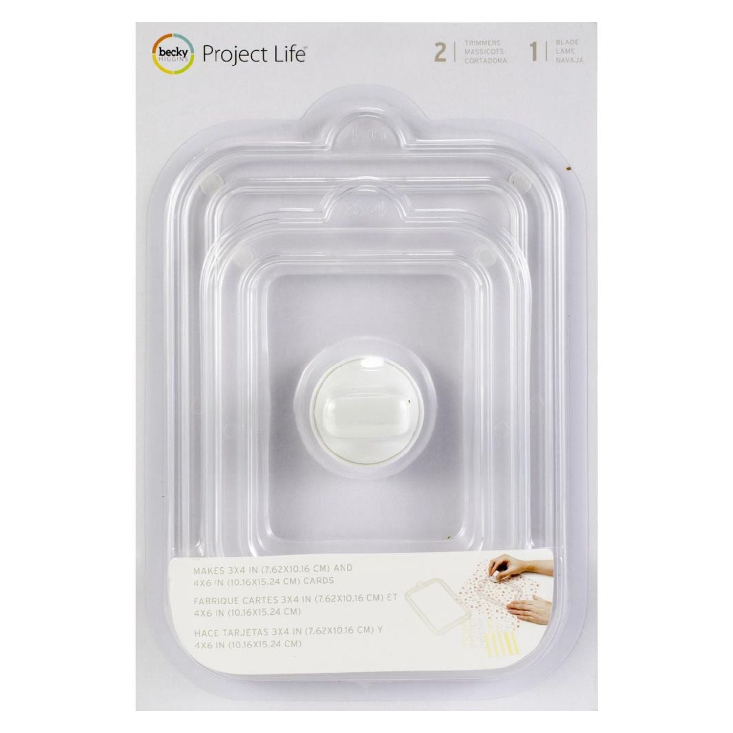 Project Life Card Trimmer Kit / Kit de Cortador para Tarjetas Herramientas Project Life