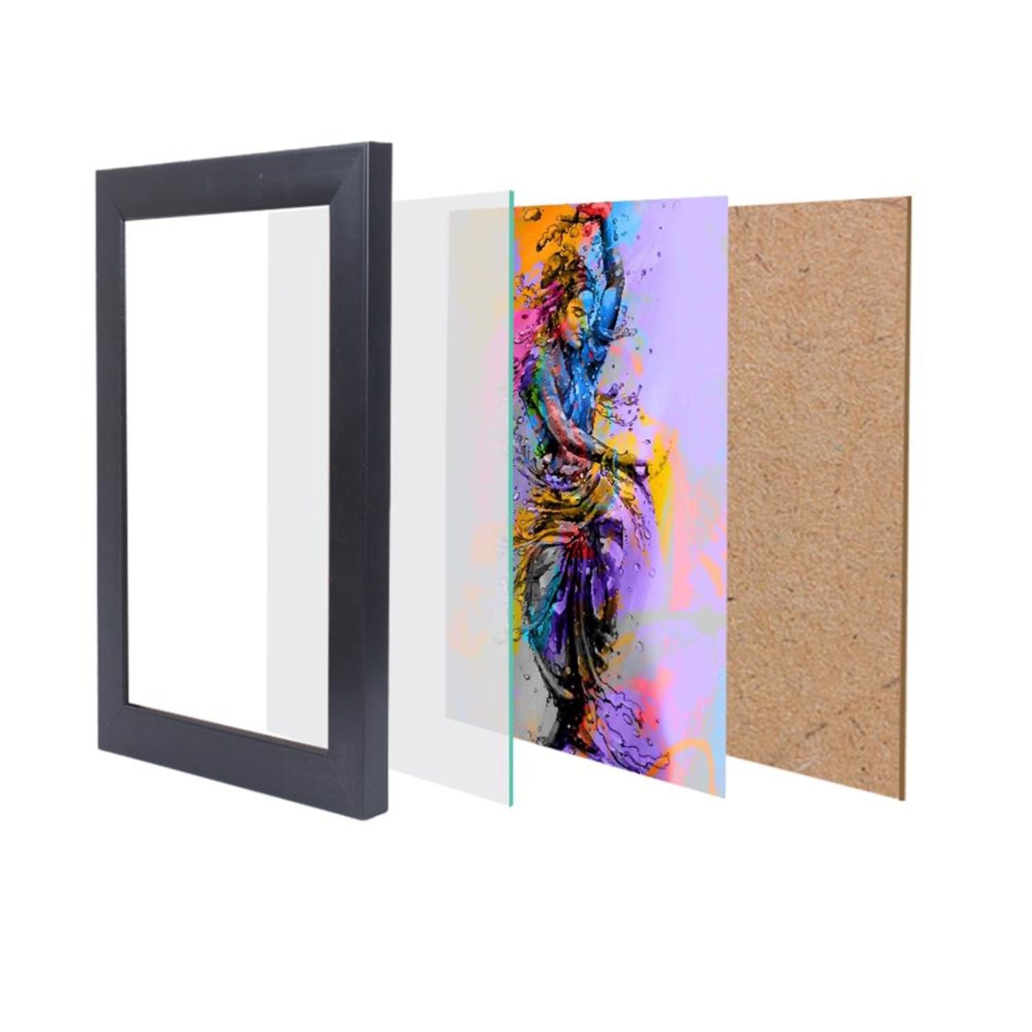 Canvas Premium With Frame / Lienzo Premium Con Marco 12 x 12&quot; Lienzos Little Birdie