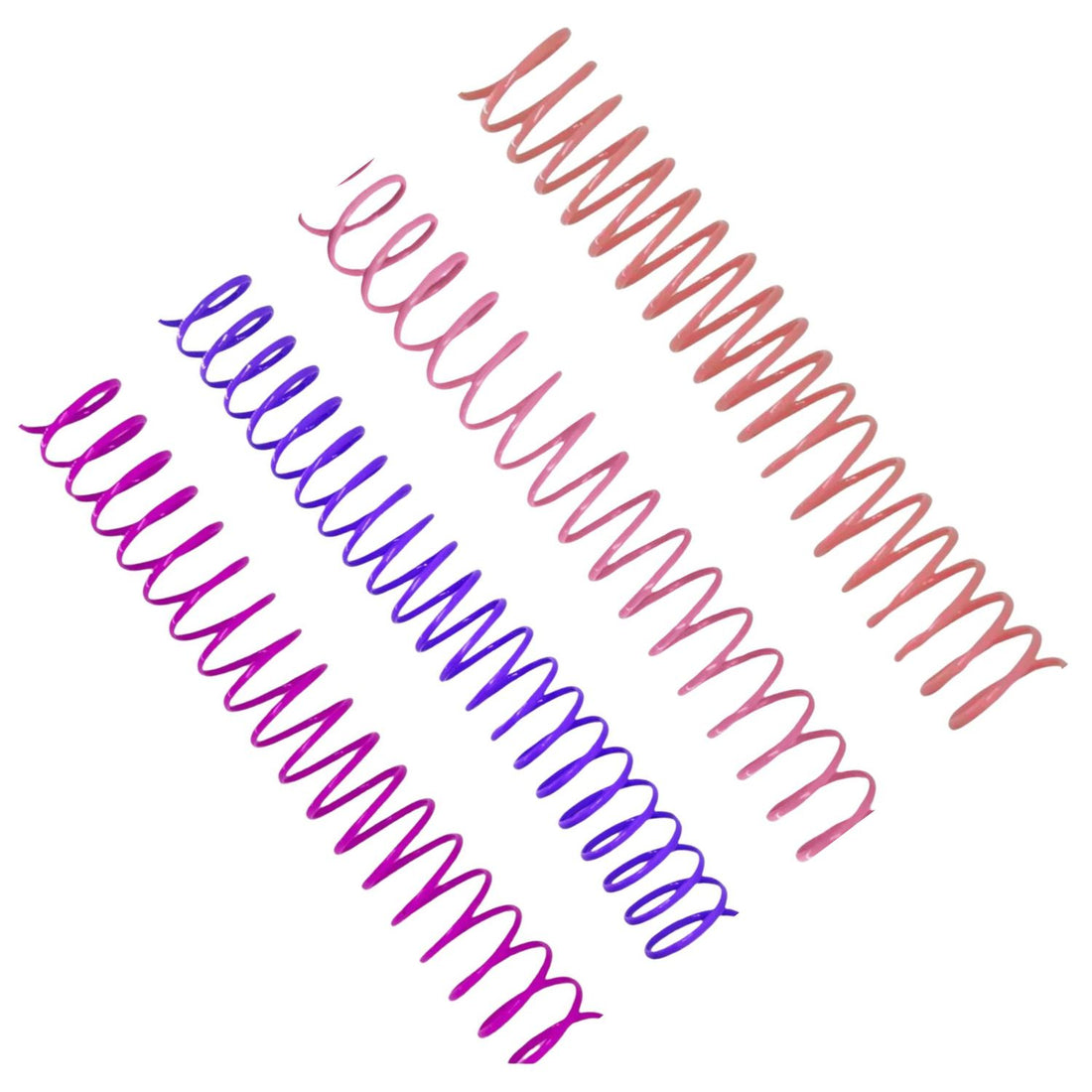 5 Espirales para Encuadernación 3:1, 25mm, Color Mixto
