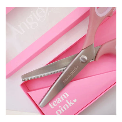 Tijeras Zig Zag Rosas Herramientas Angie Guerra