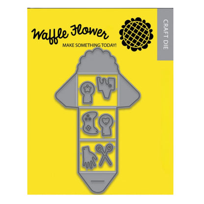 Mini Trifold Notes Dies / Suaje de Sobrecito Mini Dados de Corte / Suajes / Troqueles Waffle Flower