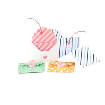 Mini Trifold Notes Dies / Suaje de Sobrecito Mini Dados de Corte / Suajes / Troqueles Waffle Flower