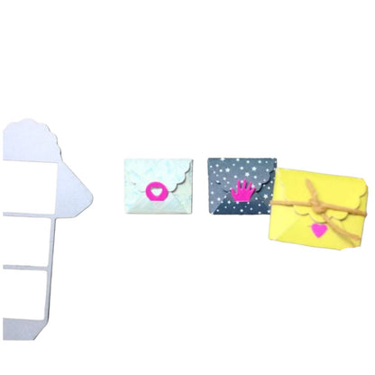 Mini Trifold Notes Dies / Suaje de Sobrecito Mini Dados de Corte / Suajes / Troqueles Waffle Flower