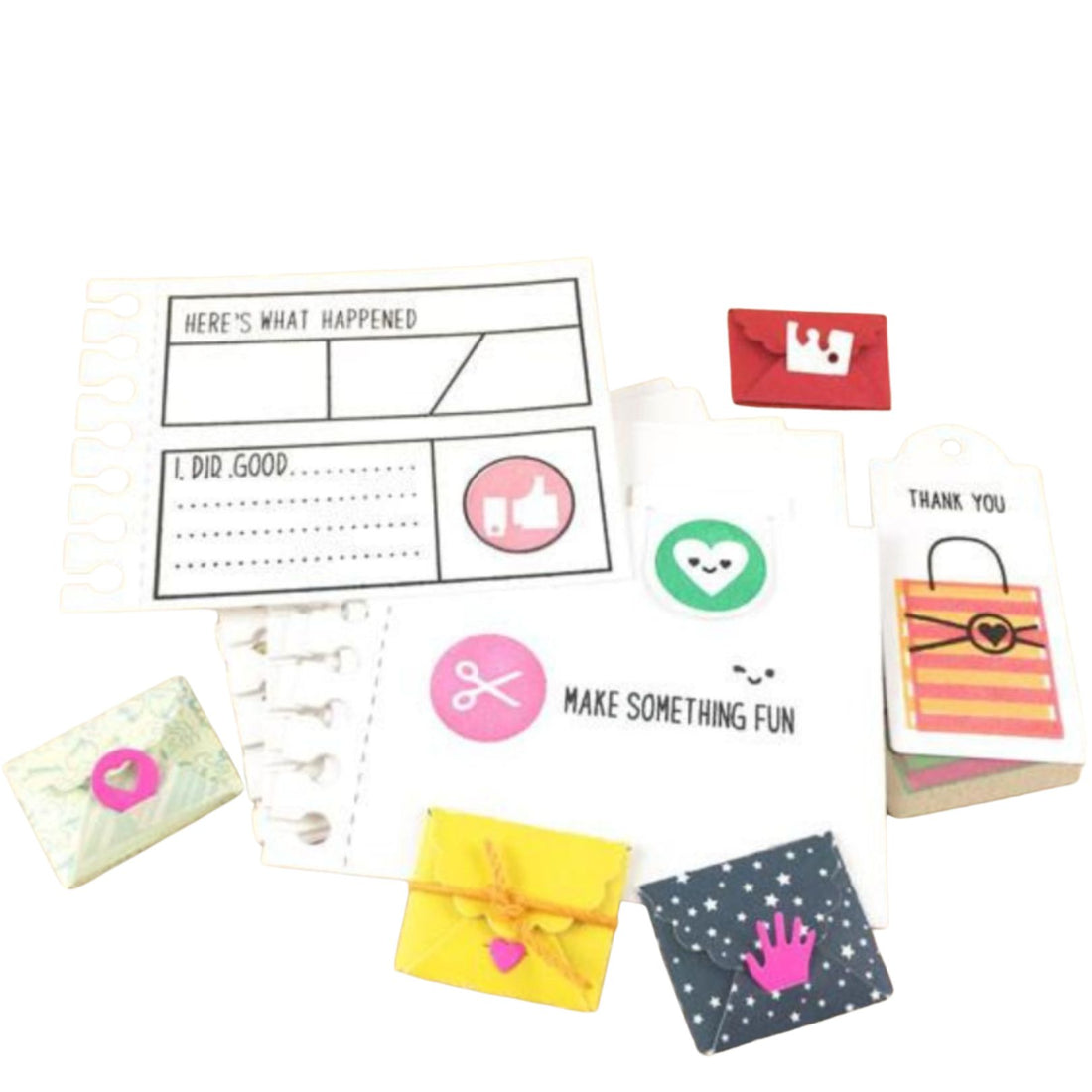 Mini Trifold Notes Dies / Suaje de Sobrecito Mini Dados de Corte / Suajes / Troqueles Waffle Flower