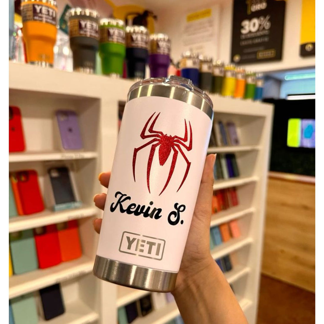 Premium Vinyl Shimmer Red 12 x 48" / Rollo de Vinil Permanente Rojo Glitter Viniles Cricut