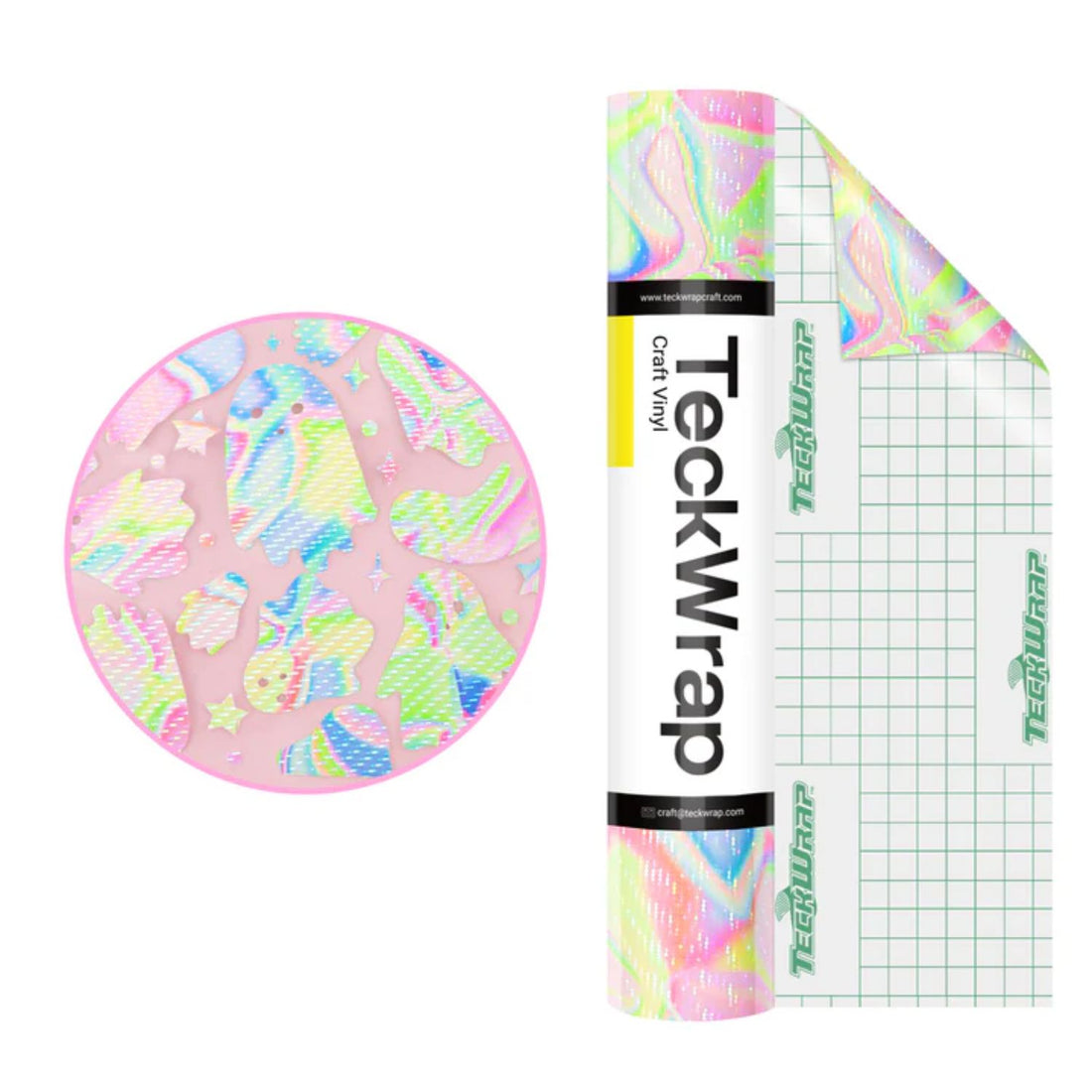 Candy Color Sparkle Fluid Art Vinyl / Vinil Arte Fluido Brillante Viniles Teckwrap