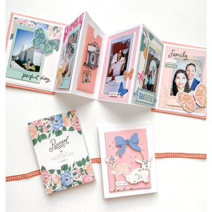 Pastels Solid Cardstock Stack 6&quot; / Paquete Cartulina Texturizada Colores Pasteles Papel DCWV