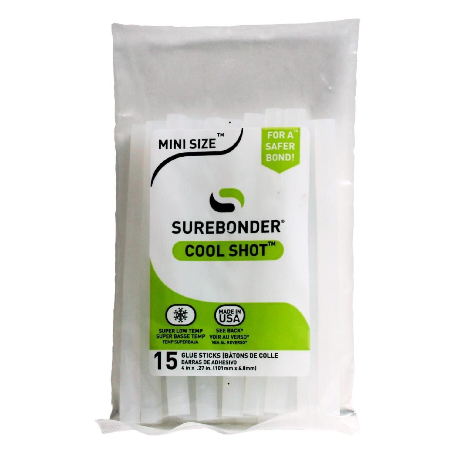 Mini Low T. Sticks / Mini Barras de Silicón Baja Temperatura Adhesivos / Pegamentos SureBonder