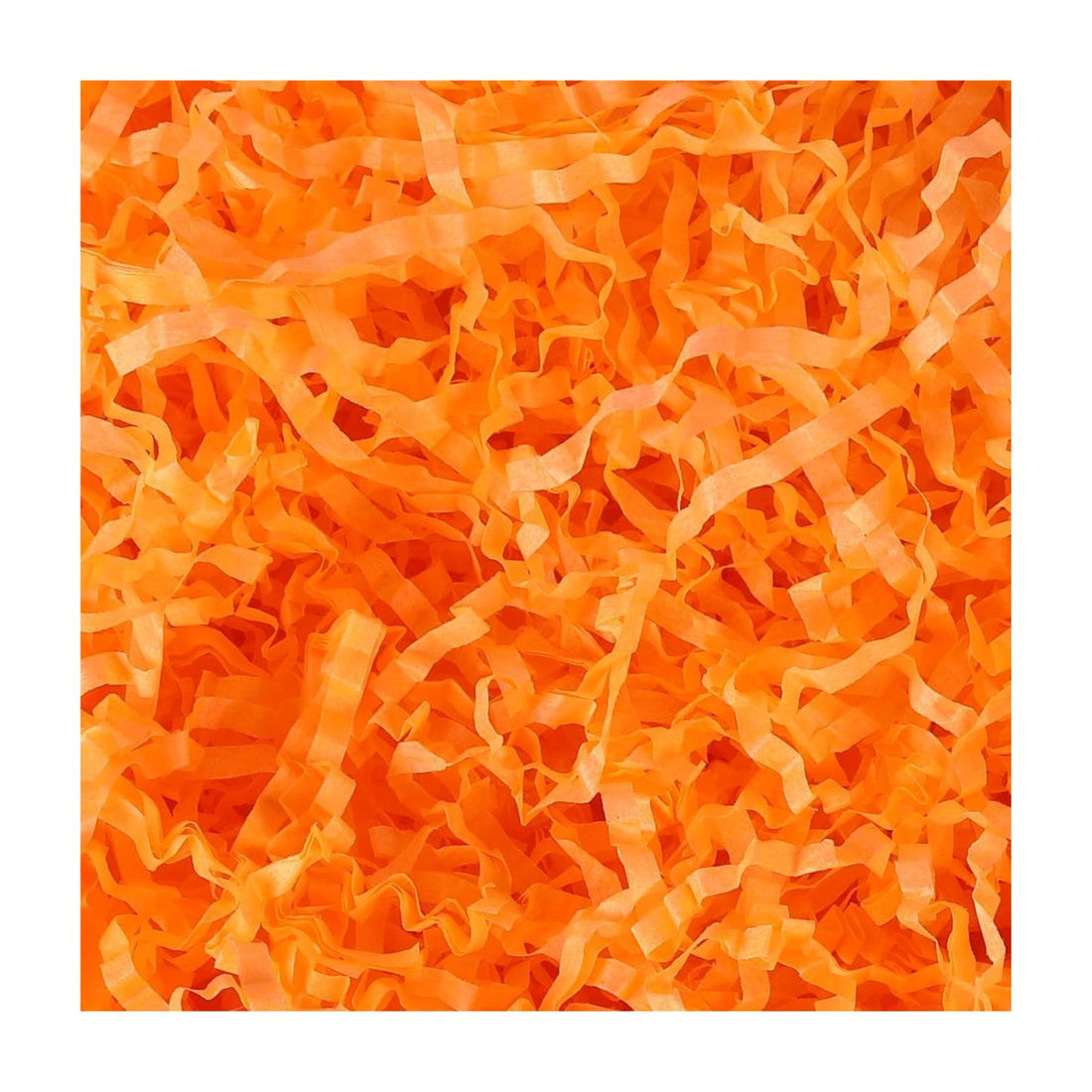 Papel China En Tiras Color Naranja Fiestas Hobbees