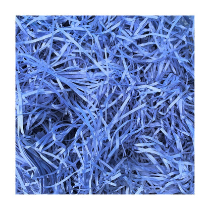 Papel China En Tiras Color Azul Aciano Fiestas Hobbees