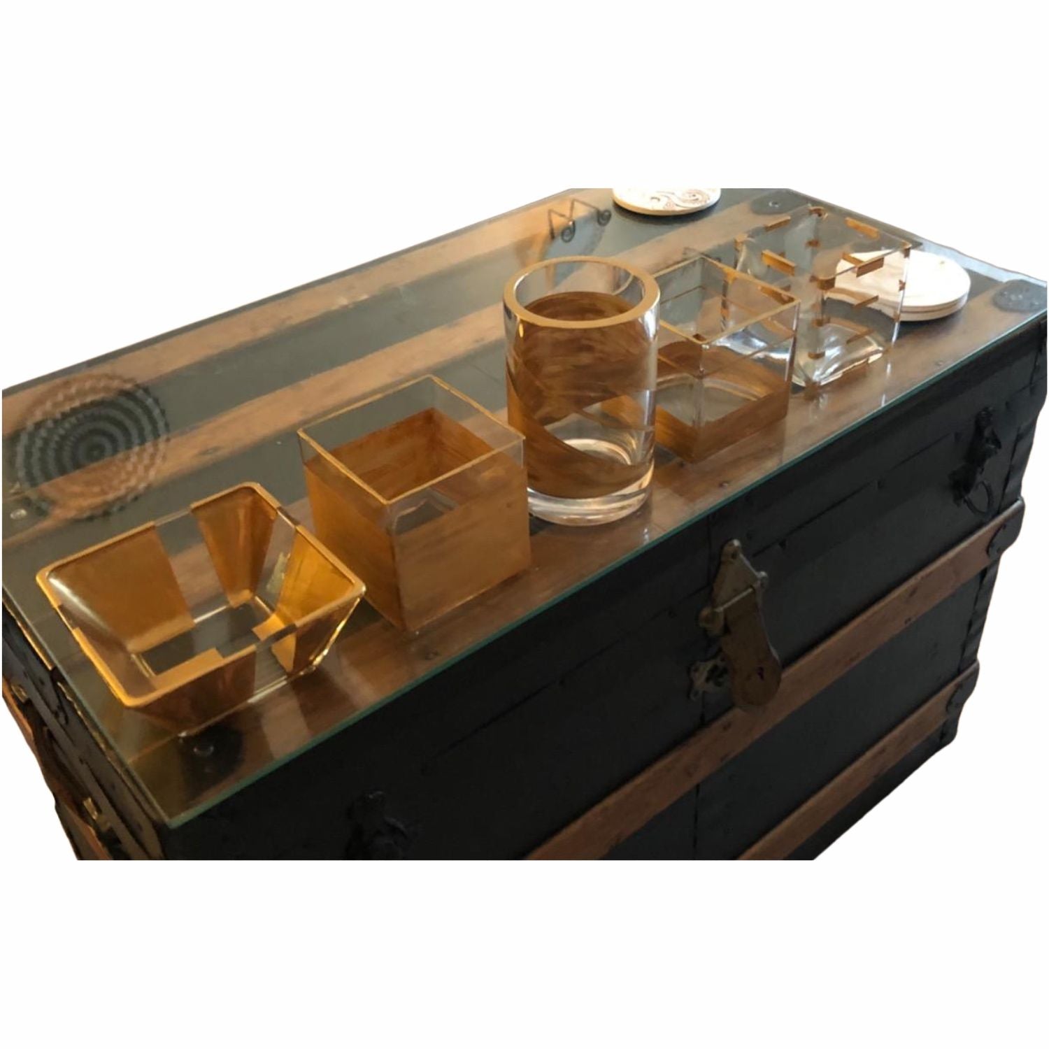 Americana Multi-Surface Metallic Acrylic Paint Gold / Pintura Multisuperficies Oro Metálico Acrìlicos DecoArt