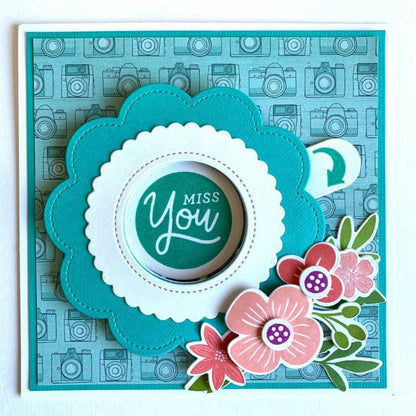 Suaje de Iris de Cámara Mágico Grande Dados de Corte / Suajes / Troqueles Hobbees