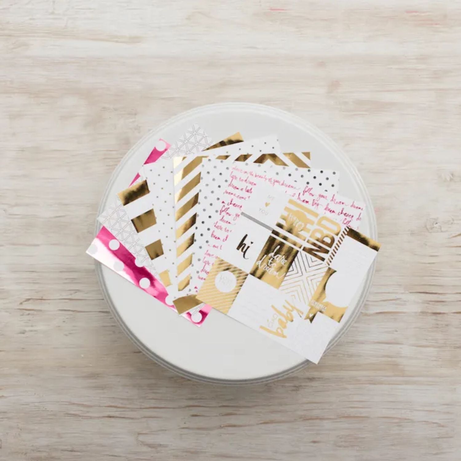 Minc Paper Pad / 24 Hojas de Papel para Foil Foil Heidi Swapp