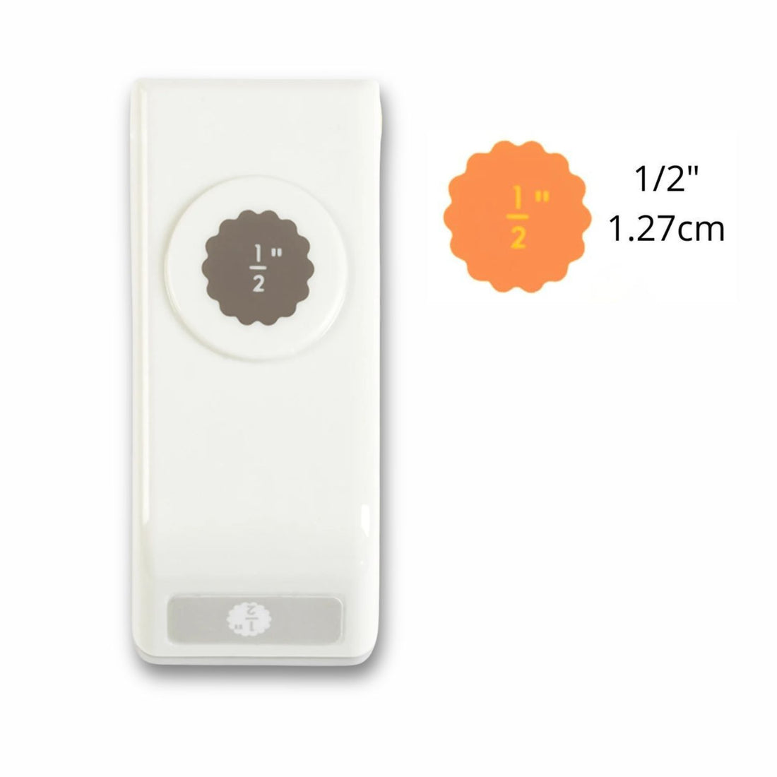 Slim Punch Scallop Circle 1/2" / Perforadora de CÃrculo Onditas 1.27 cm Perforadoras Ek Success