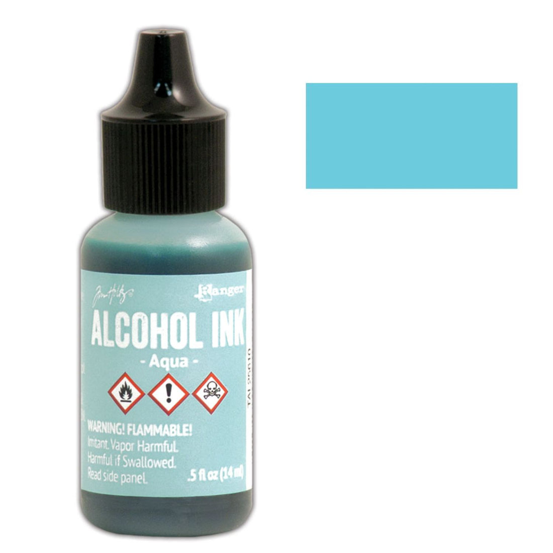 Tim Holtz Alcohol Ink Aqua / Tinta al Alcohol Azul Agua Tintas al Alcohol Ranger