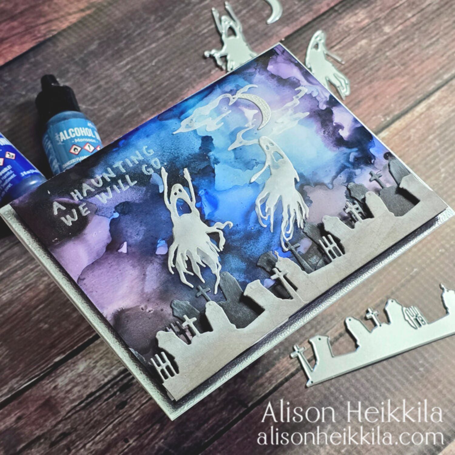 Tim Holtz Alcohol Pitch Black / Tinta al Alcohol Negro Tintas al Alcohol Ranger