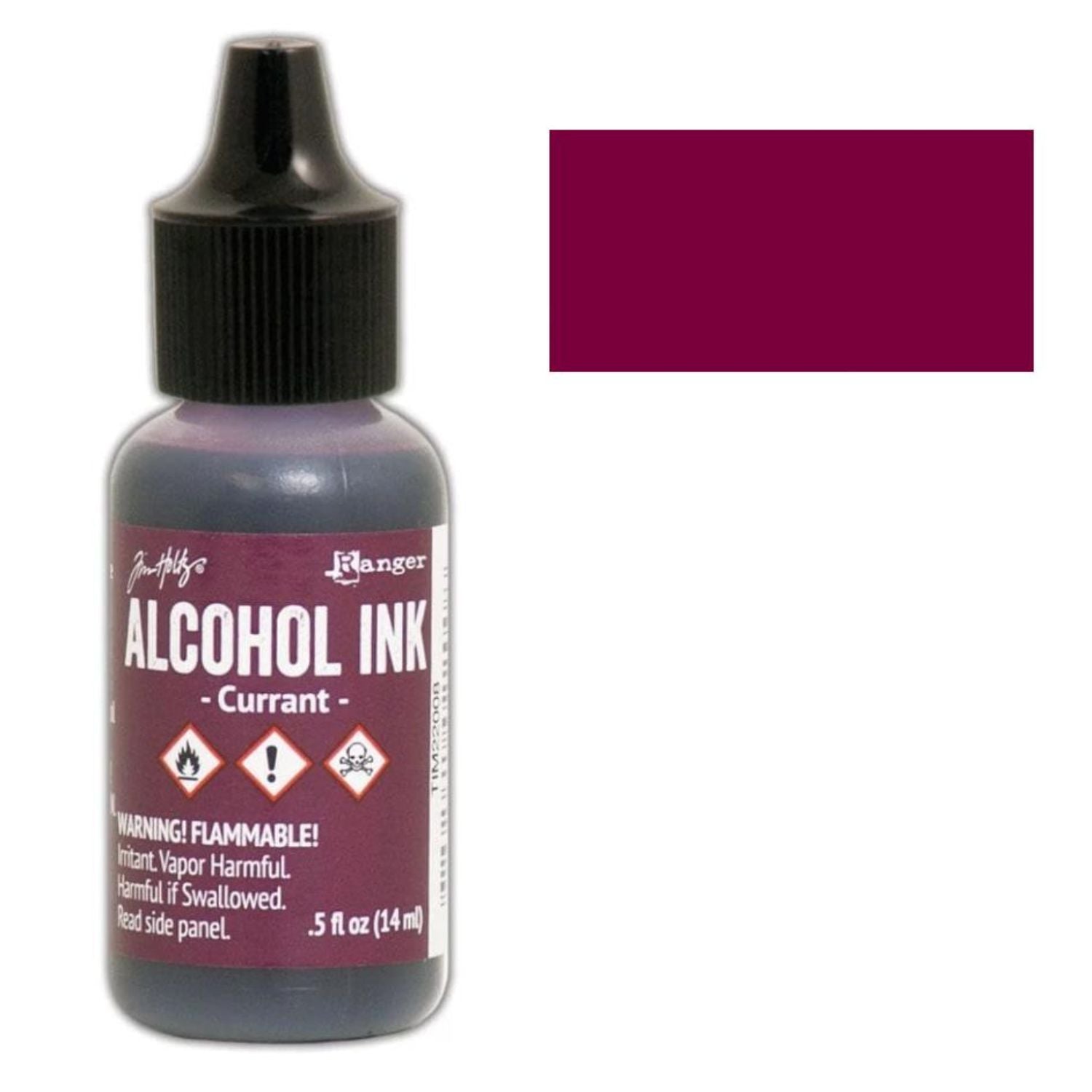 Tim Holtz Alcohol Ink Currant / Tinta al Alcohol Grosella Tintas al Alcohol Ranger