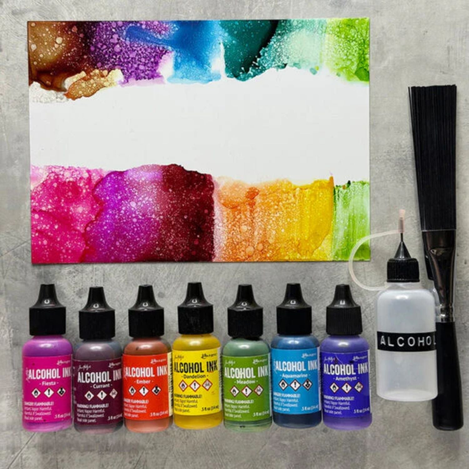 Tim Holtz Alcohol Ink Currant / Tinta al Alcohol Grosella Tintas al Alcohol Ranger