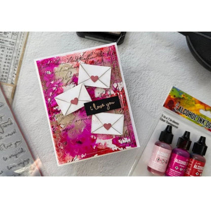 Tim Holtz Alcohol Shell Pink / Tinta al Alcohol Rosa Pálido Tintas al Alcohol Ranger