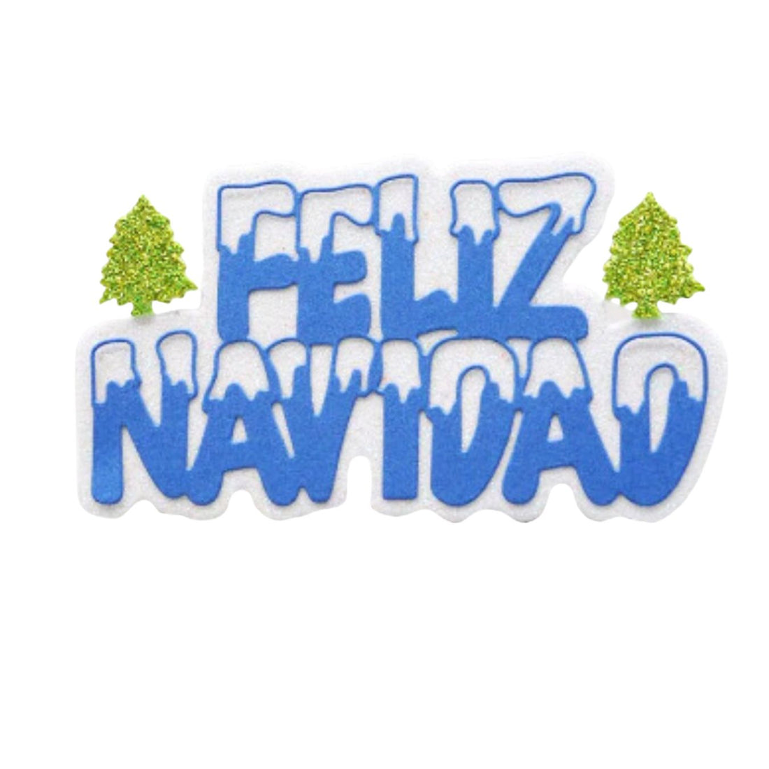 Suaje de Feliz Navidad con Sombra Dados de Corte / Suajes / Troqueles Hobbees