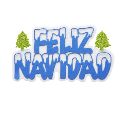 Suaje de Feliz Navidad con Sombra Dados de Corte / Suajes / Troqueles Hobbees