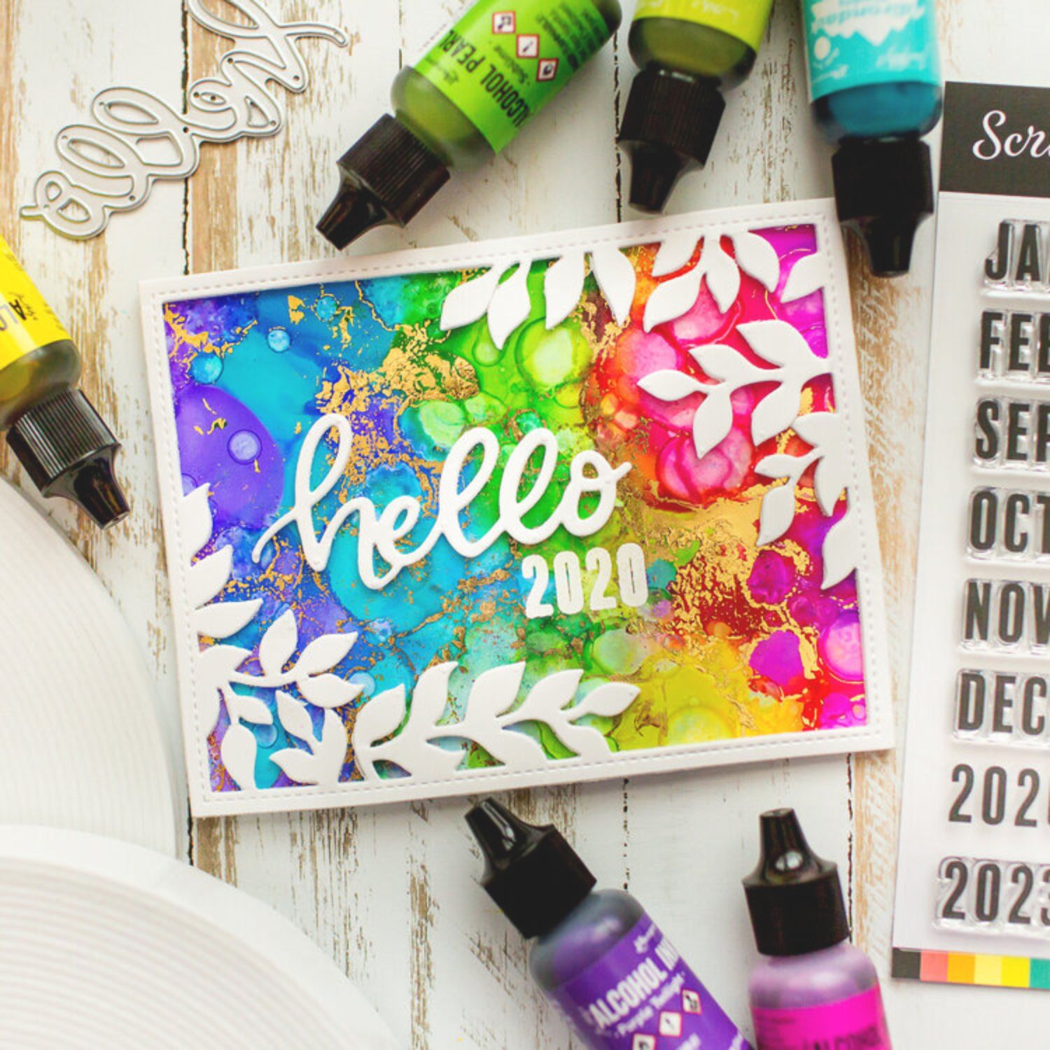 Tim Holtz Alcohol Watermelon / Tinta al Alcohol Sandía Tintas al Alcohol Ranger