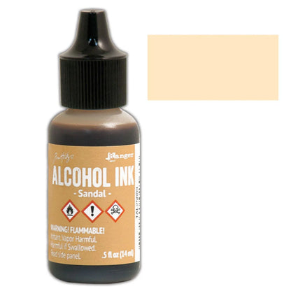 Tim Holtz Alcohol Sandal / Tinta al Alcohol Sándalo Tintas al Alcohol Ranger