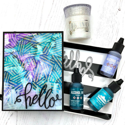 Tim Holtz Alcohol Ink Stream / Tinta al Alcohol Azul Arroyo Tintas al Alcohol Ranger