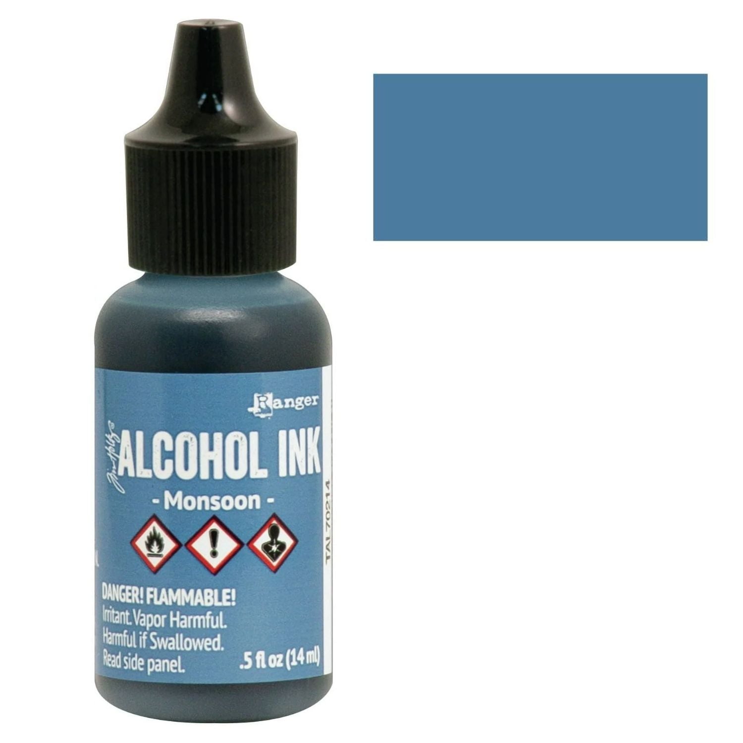 Tim Holtz Alcohol Ink Monsoon / Tinta al Alcohol Azul Tintas al Alcohol Ranger