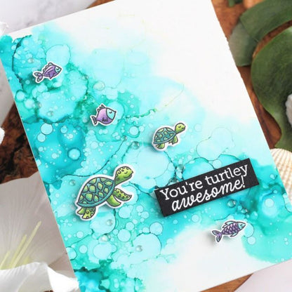 Tim Holtz Alcohol Ink Turquoise / Tinta al Alcohol Turquesa Tintas al Alcohol Ranger