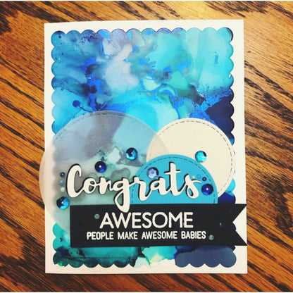 Tim Holtz Alcohol Ink Aquamarine / Tinta al Alcohol Azul Aguamarina Tintas al Alcohol Ranger