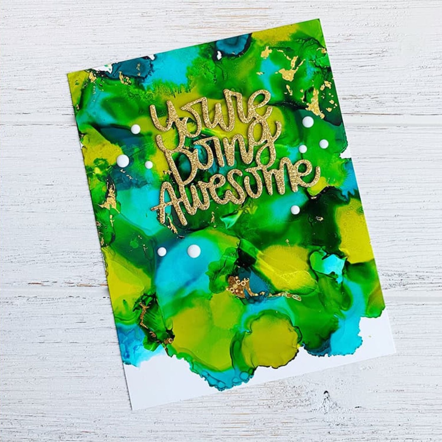 Tim Holtz Alcohol Ink Mojito / Tinta al Alcohol Verde Tintas al Alcohol Ranger