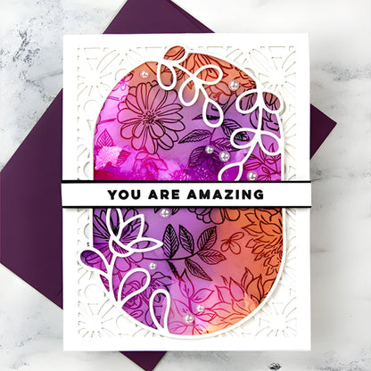 Tim Holtz Alcohol Ink Ember / Tinta al Alcohol Naranja Ascua Tintas al Alcohol Ranger