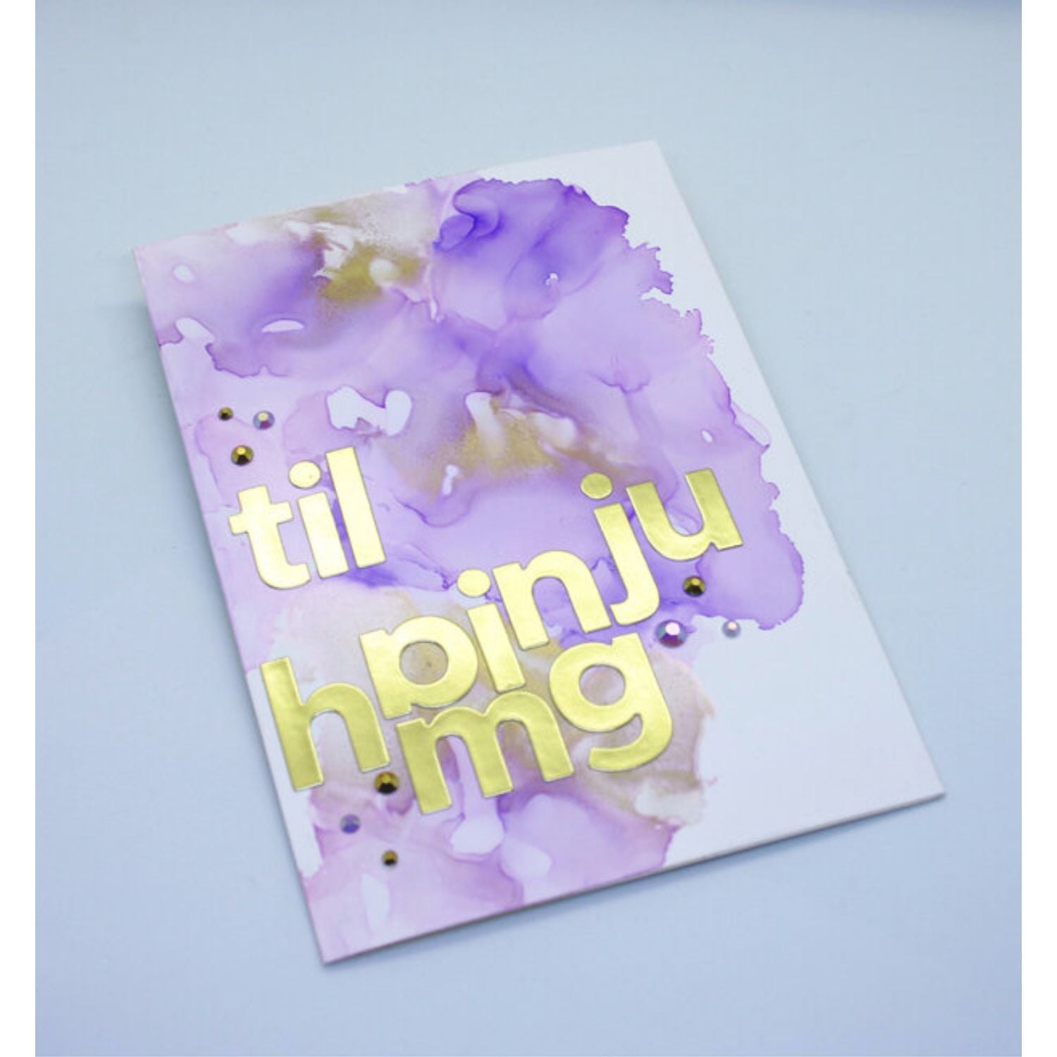 Tim Holtz Alcohol Pearls Villainous / Tinta al Alcohol Aperlada Morado Tintas al Alcohol Ranger