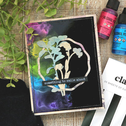 Tim Holtz Alcohol Pearls Intrigue / Tinta al Alcohol Aperlada Magenta Tintas al Alcohol Ranger