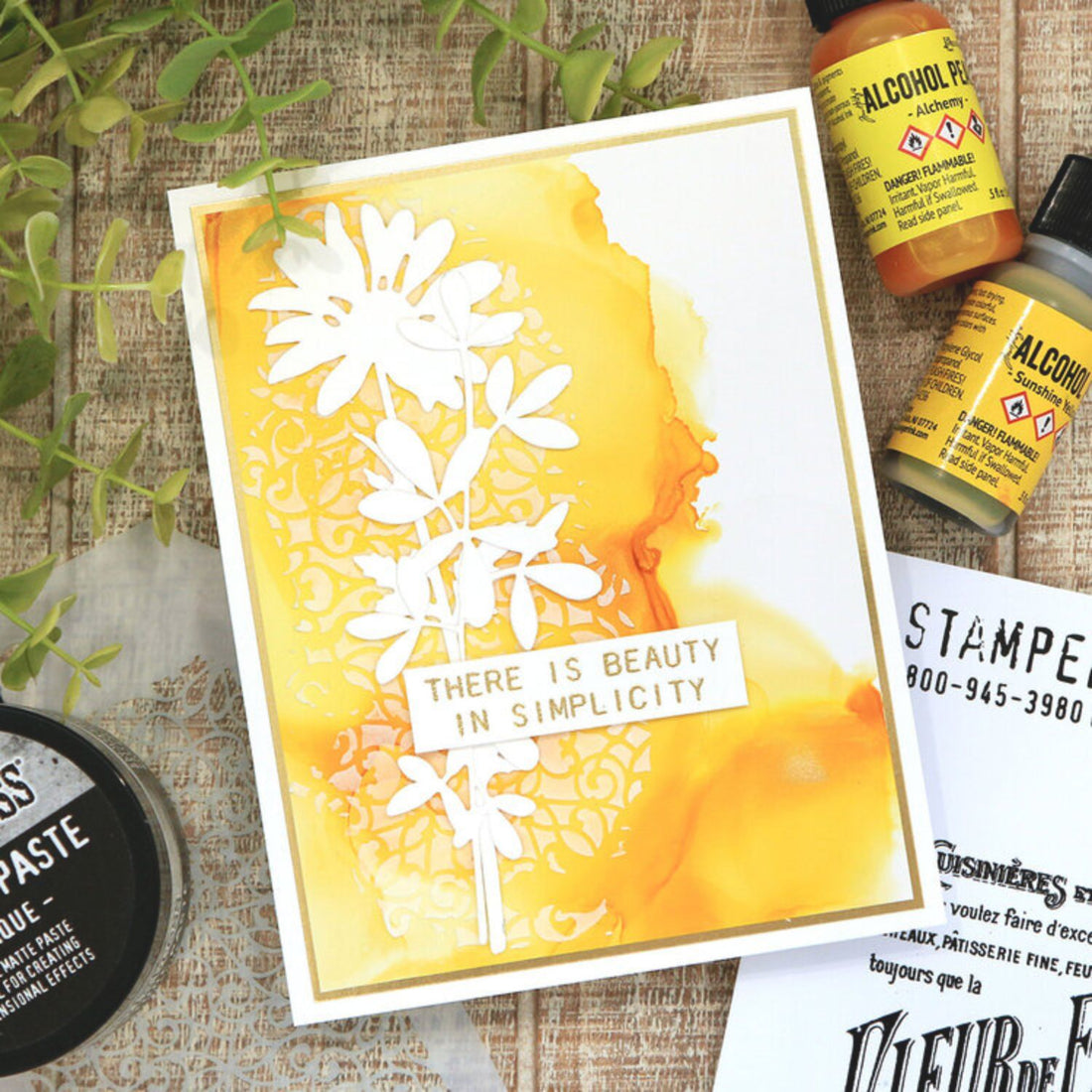 Tim Holtz Alcohol Pearls Alchemy / Tinta al Alcohol Aperlada Alquimia Tintas al Alcohol Ranger